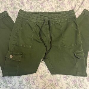 Green Cargo Joggers
